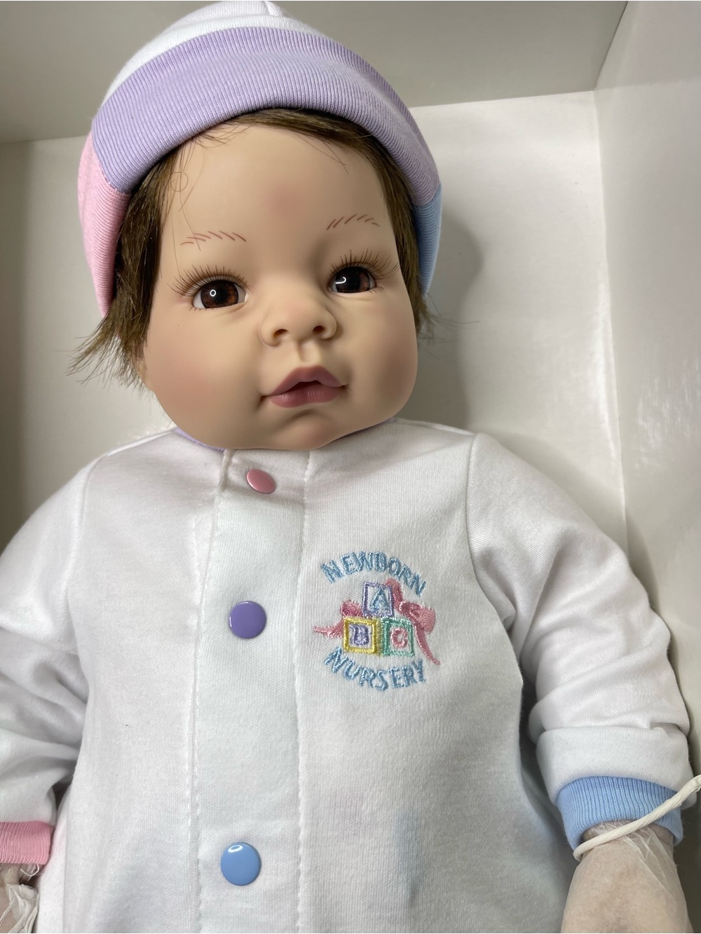 Madame Alexander Lee Middleton Newborn Nursery Munchkin 18” Baby Doll NIB